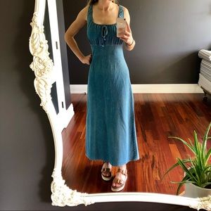 Maxi Jean Dress